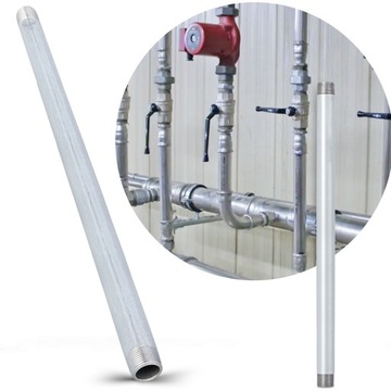 Труба с резьбой 3/4 гц 600 мм государственный парикер сталь стальная прочная эм