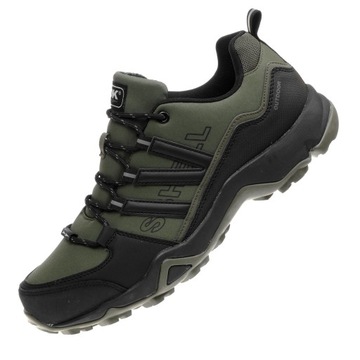 Мужские треккинговые туфли DK SPIRIT SoftShell OUTDOOR VB17331 ХАКИ 45