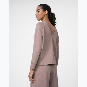 Толстовка женская 4Ф коричневая 4FSS23TSWSF214 M