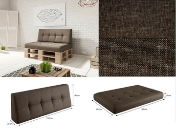 Комплект подушек-поддонов (VERONA SET 2_120x80+120x40)