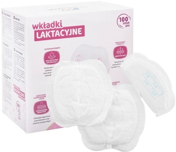 BOCIOLAND SUPER CHŁONNE WKŁADKI LAKTACYJNE 100szt