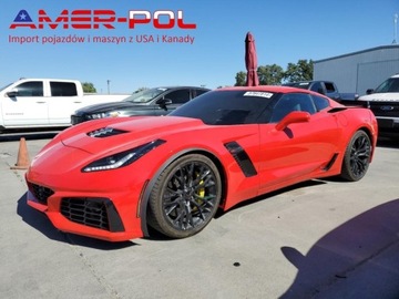 Chevrolet Corvette C7 2018 Chevrolet Corvette 2018 Z06 1LZ, 6.2 V8 650 KM, od ubezpieczalni 6.2 650KM