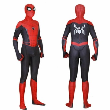 STRÓJ SPIDERMAN FAR FROM HOME Dorosły 180cm Najlepsza Jakość