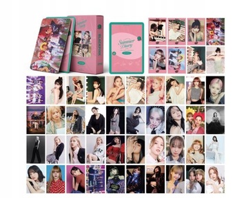 54PCS/Box Kpop BlackPink Альбом Lomo Card Photocard