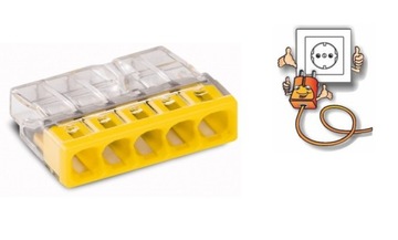 Szybkozłączka 5x 0,5-2,5mm2 2273-205 /10szt./
