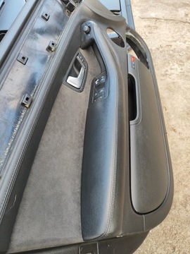 AUDI A8 D3 ОБИВКА ДВЕРЕЙ BANG&OLUFSEN ДЛИННАЯ КОЖА