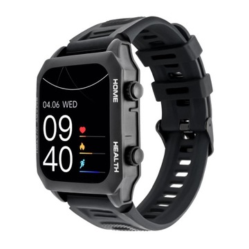 ZEGAREK SMARTWATCH Z CIŚNIENIOMIERZEM PULSOKSYMETR TEMPERATURA PULSOMIERZ