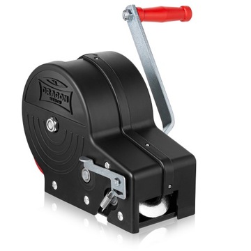 РУЧНАЯ ТРОСОВАЯ ЛЕБЕДКА Портативная майорановая лебедка DRAGON 1588 кг