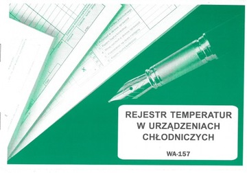 REJESTR TEMPERATUR W URZĄDZENIACH CHŁODNICZYCH