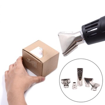 5 нагревательных насадок из нержавеющей стали.