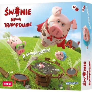 Świnie na trampolinie - gra