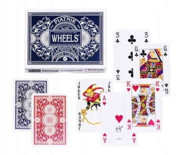 Набор карт Piatnik Wheels: бридж, рамми, покер - 2 колоды, двойные
