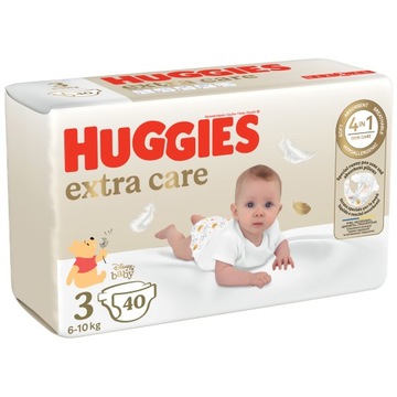 Подгузники HUGGIES Extra Care 3 (6-10кг) 40 шт
