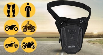 Мотоциклетная поясная сумка для велосипеда, прочная, сумка на бедро для ног