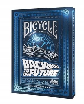 Porządne KARTY Gra Towarzyska KARCIANKA na Długie GODZINY Back to Future