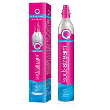 баллон с газом SodaStream CO2, розовый