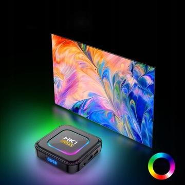 SMART BOX TV 8K 4K ANDROID 13 WIFI 6 BLUETOOTH 5.0 НАСТРОЙКА ТВ 4+128G
