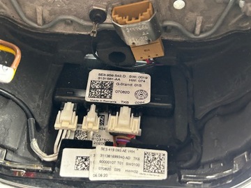 SKODA OCTAVIA IV РУЛЕВОЕ КОЛЕСО С ПОДОГРЕВОМ 5E3419093AE