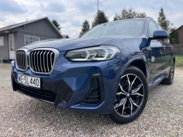 BMW X3 G01 SUV 2.0 20d 190KM 2021 BMW X3 Polski salon Adaptive LED Head-Up Hak Bezwypadkowy VAT 23