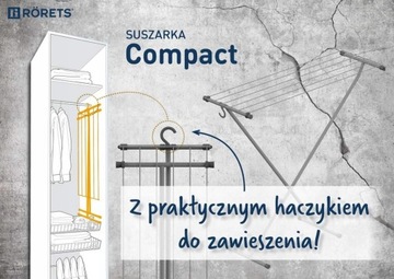 СУШИЛКА ДЛЯ БРАЧНОЙ СУШИЛКИ RORETS COMPACT SPACE СЕРАЯ 5,5 М
