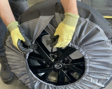 КОЛЕСНЫЕ КОЛЕСКИ MAZDA ШИНЫ КОМПЛЕКТ ИЗ 4 ШТ.