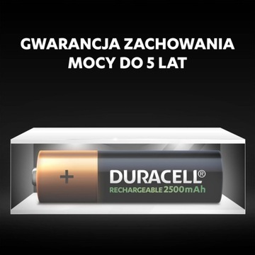 4 батарейки DURACELL R6 AA 2500 мАч