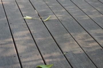 Ребристая дубовая террасная доска