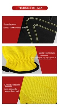 Рабочие перчатки из искусственной микрофибры Износостойкие