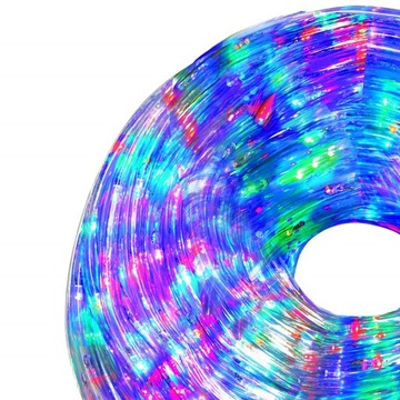 НАРУЖНЫЕ ШЛАНГОВЫЕ СВЕТИЛЬНИКИ РАЗНОЦВЕТНЫЕ 240 СВЕТОДИОДНЫХ СВЕТЯЩИХСЯ ПОЛОСКА РОЖДЕСТВЕНСКАЯ ЕЛКА