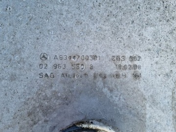 ТОПЛИВНЫЙ БАК Mercedes Actros mp3mp4 A9604706002