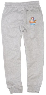 СПОРТИВНЫЕ БРЮКИ SUPER ZINGS ДЛЯ МАЛЬЧИКОВ, СЕРЫЕ, ХЛОПОК ПРЕМИУМ 128 R045W