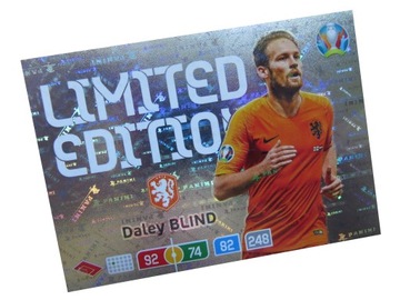 PANINI EURO 2020 KARTY PIŁKARSKIE LIMITED BLIND