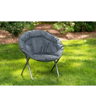 СКЛАДНОЙ САДОВЫЙ СТУЛ HAPPY MEVEN, СЕРЫЙ, 80 X 66 X 82 СМ, СТАЛЬНОЙ РАМА