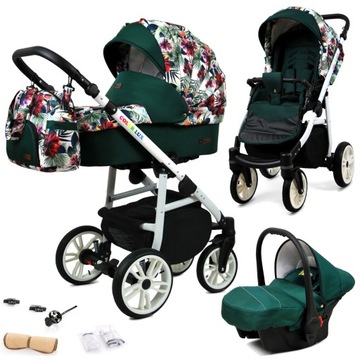 Wózek 3w1 dziecięcy spacerówka BabyLux COLORLUX