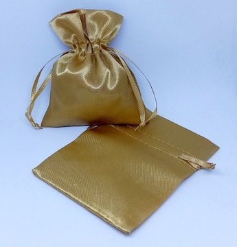 Белая атласная сумка для украшений с ПРИНТОМ ЛОГОТИПА