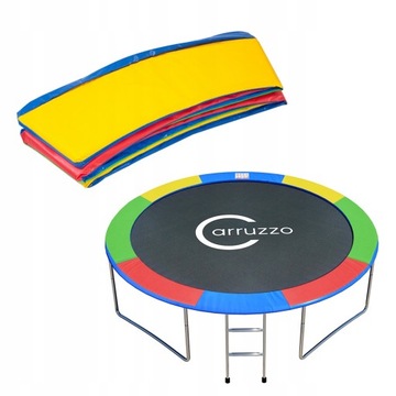 Пружинный чехол для батута 8 футов 244–252 см, прочный матовый воротник