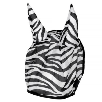 Moskitiera PRZECIW OWADOM z uszami dla konia START Zebra FULL