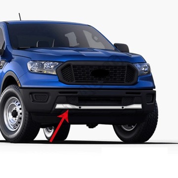 KOLEJNICE SE OCELI NEREZ DO PŘEDNÍHO NÁRAZNÍKU OMTEC FORD RANGER 2015-22