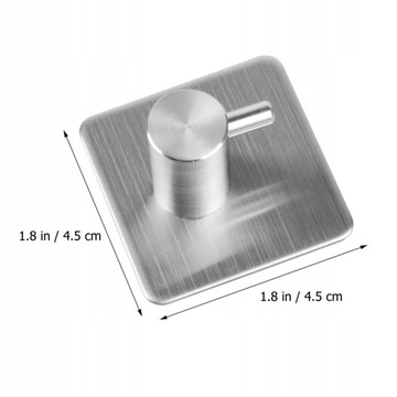 Metal Hangers Stainless Steel Hook Jacket 4 Pcs
