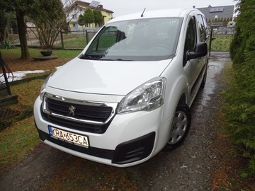 Peugeot Partner II Tepee Facelifting 2015 1.6 BlueHDi 100KM 2018 PEUGEOT PARTNER Tepee 1.6 BlueHDi 7 Osobowy Piękny Zadbany