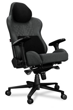 Fotel komputerowy biurowy YUMISU 2050 Magnetic Tkanina Gray Black