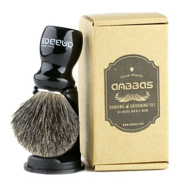 Помазок для бритья ANBBAS Badger с подставкой для мужчин