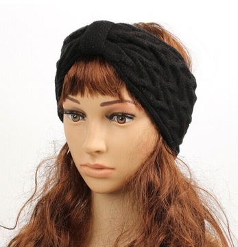 ЗИМНЯЯ ПОВЯЗКА НА ГОЛОВУ ИЗ ШЕРСТИ, 3 ШТ.