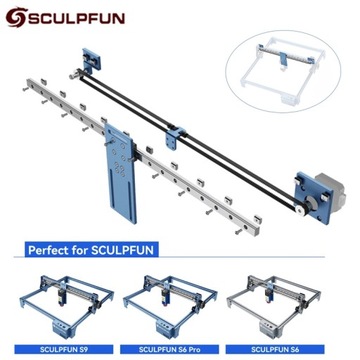 SCULPFUN S9 линейная направляющая с высокой осью X
