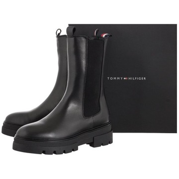 Sztyblety Botki Tommy Hilfiger Monochromatic Boot