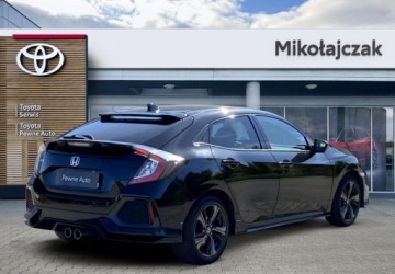 Honda Civic X Hatchback 5d 1.5 VTEC Turbo 182KM 2018 Honda Civic 1.5 T Prestige (Navi) Salon PL Toyota Mikolajczak Leszno, zdjęcie 2