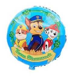 Balon Foliowy Okrągły Psi Patrol Chase Urodziny