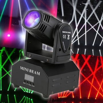 Светодиодный сценический светильник 50Вт DMX512 11/13...