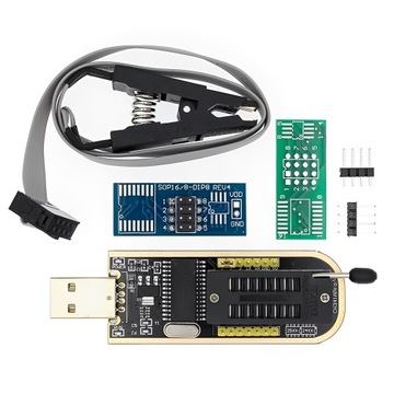 Programator EEPROM zestaw GOLD CH341A Flash BIOS