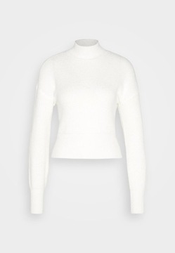 Sweter biały miły w dotyku Noisy May XS